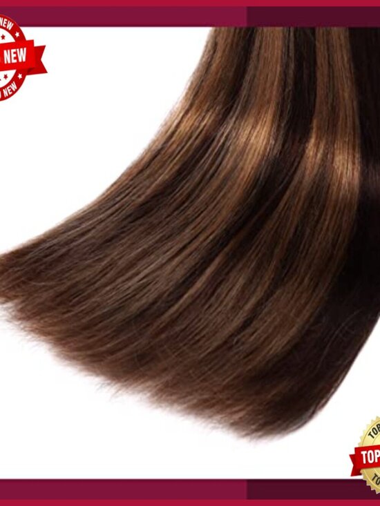 18 Inch Human Hair Extensions for Micro Braiding, 100g, Straight Texture main image 6